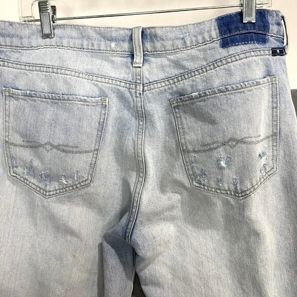 LUCKY BRAND Sienna Slim Boyfriend Cropped Jeans size 10 - Picture 10 of 12